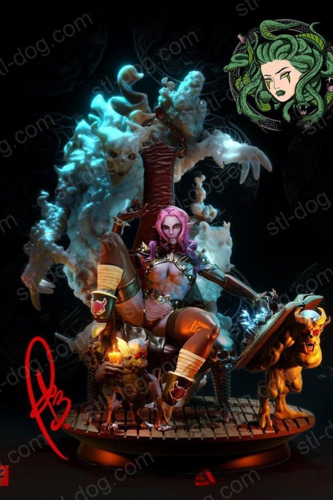 召唤灵魂者 (Summoner Of Spirits) 3D打印图纸